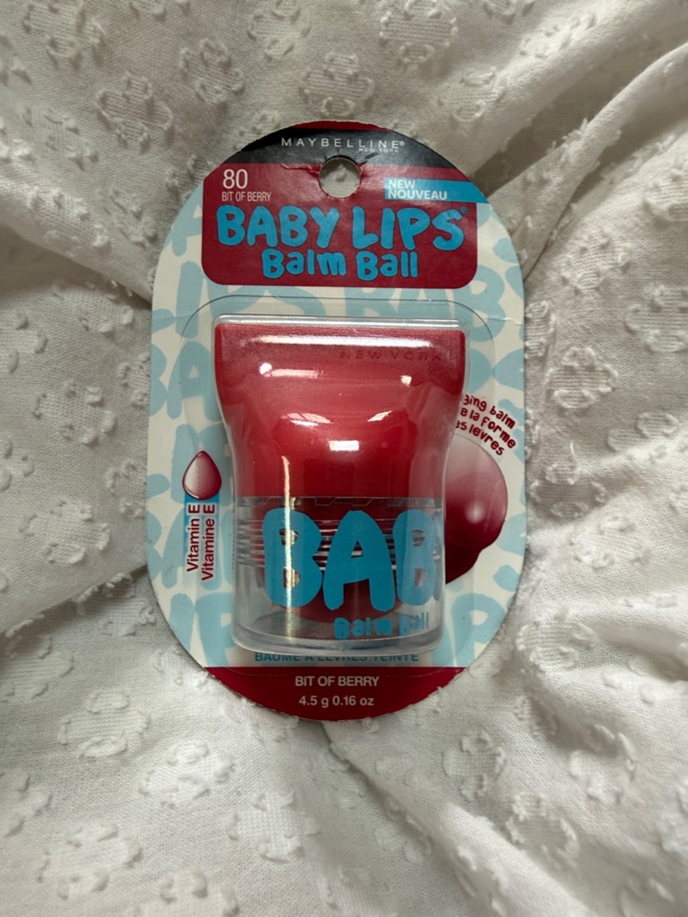 Maybelline Baby Lips Balm Ball - 80 Bit of Berry